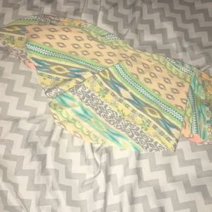 Strapless bathing suit